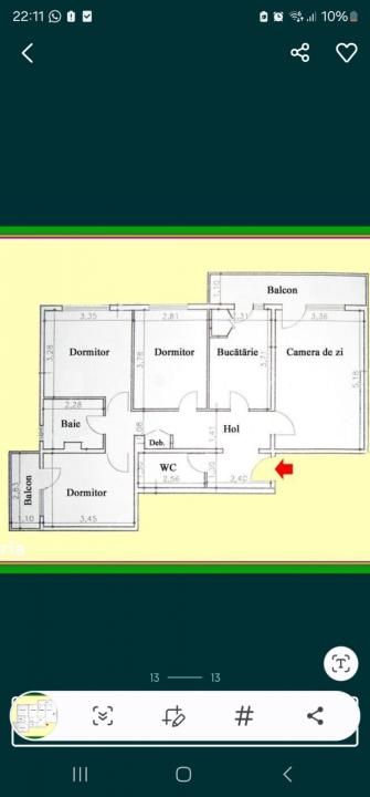 Apartament 4 camere Nord Mega Image — fotografia 10