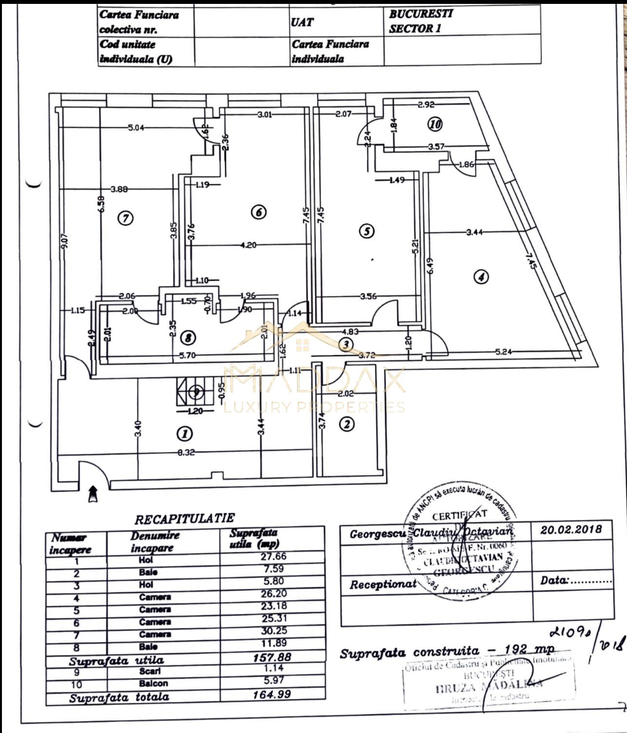 Penthouse cu 5 camere *347mp* + terasa 101mp* // Zona Herastrau — fotografia 49