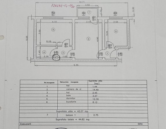 Apartament 2 camere, parter, centrala proprie, renovat, Cina, Ploiesti — fotografia 13