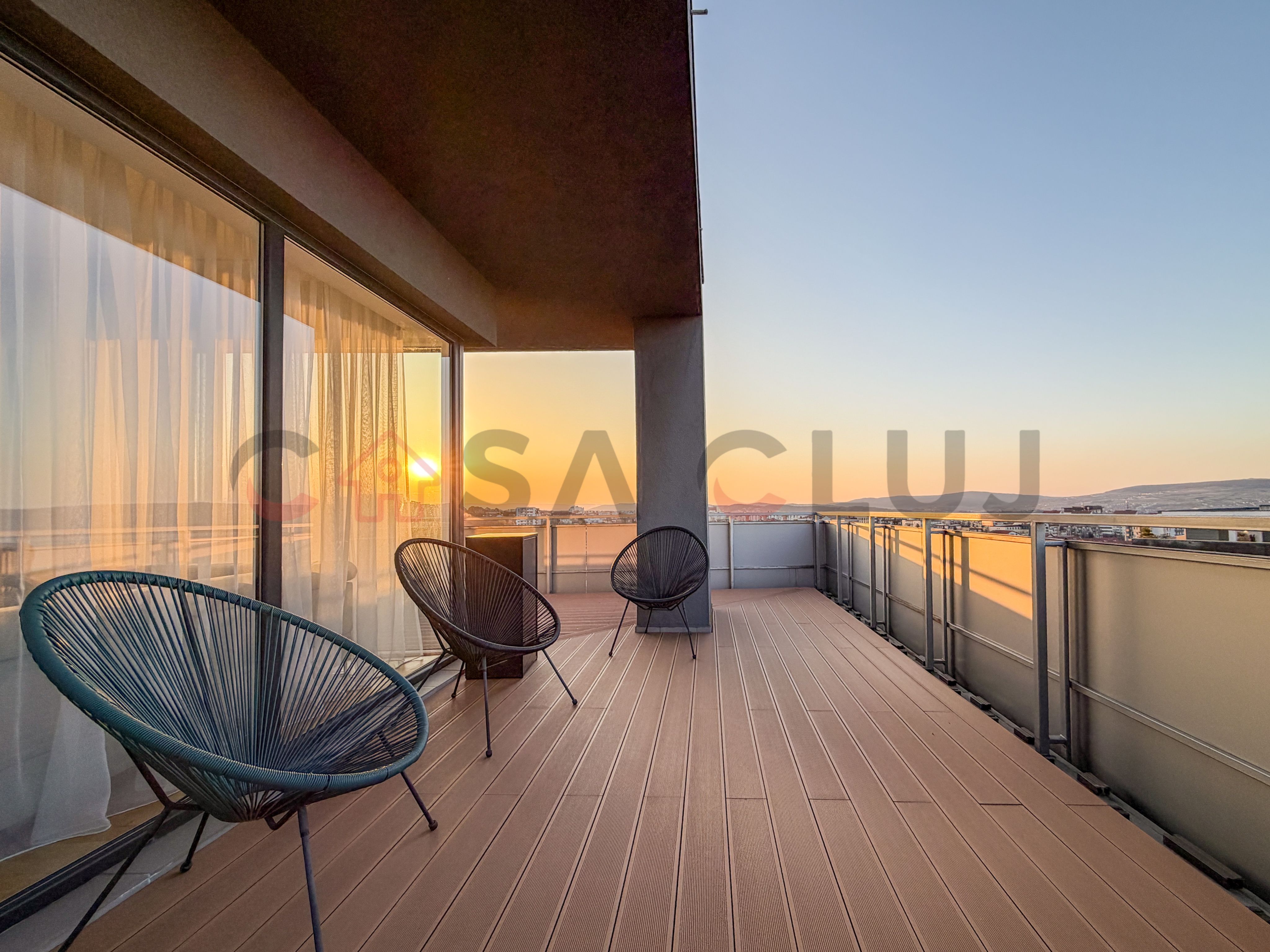 Apartament 4 camere | 101 mp utili + terasă panoramică 105 mp | Bună ziua