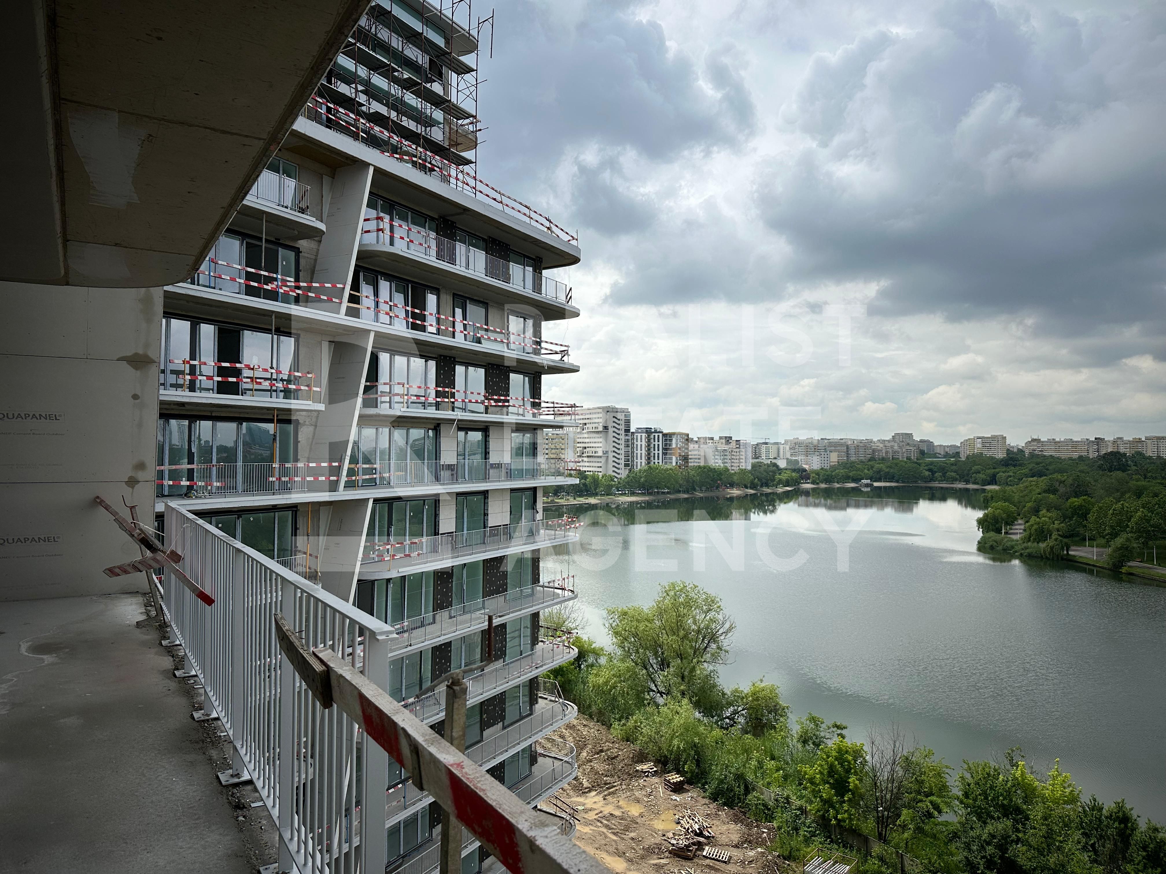 Apartament cu vedere spre lac,  50 mp, comision 0%