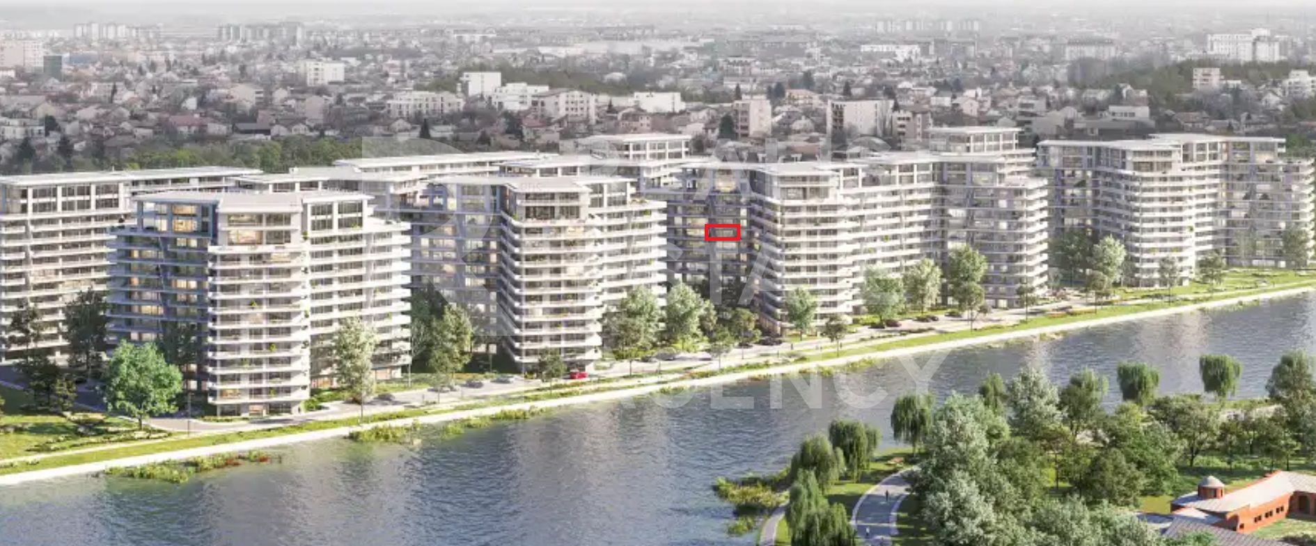 Apartament cu vedere spre lac,  50 mp, comision 0% — fotografia 3