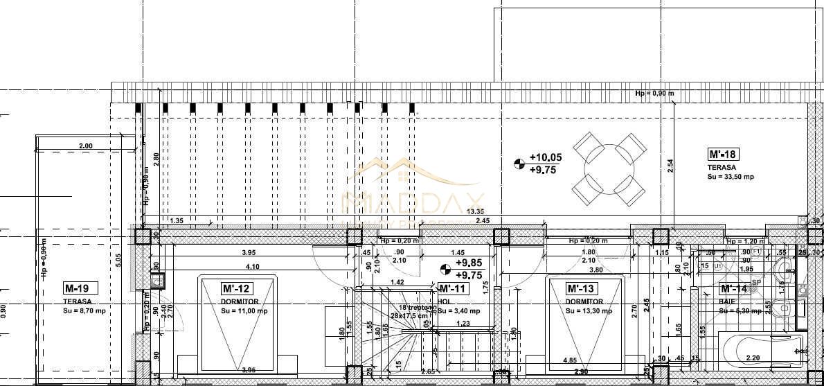 Sediul Ideal de Firmă: Duplex 4 Camere | 4 Terase Mari (70mp)| Parcare| Crângasi — fotografia 7