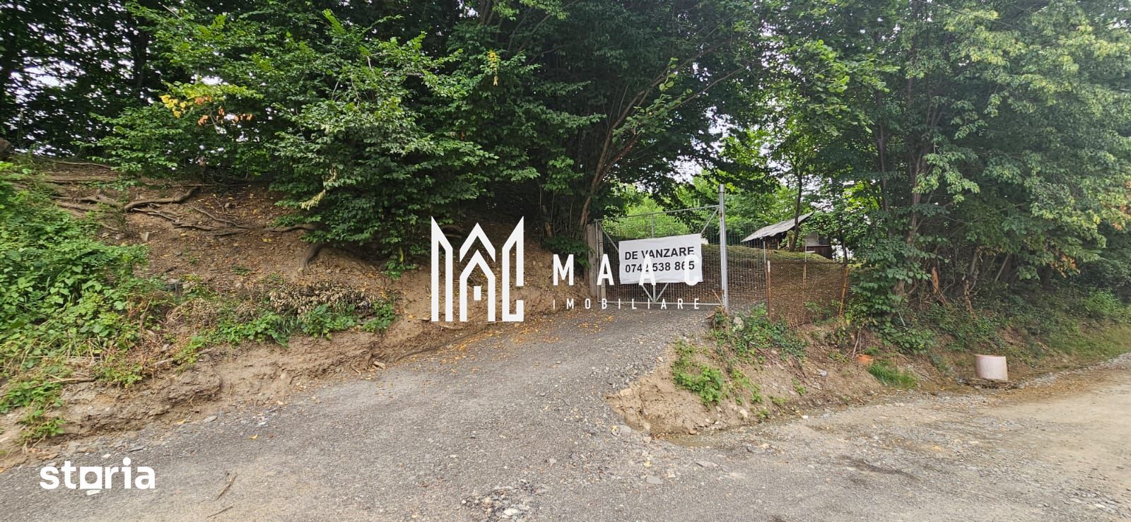 Teren intravilan 1013 mp | Piatra Broaștei | utilități la stradă — fotografia 2