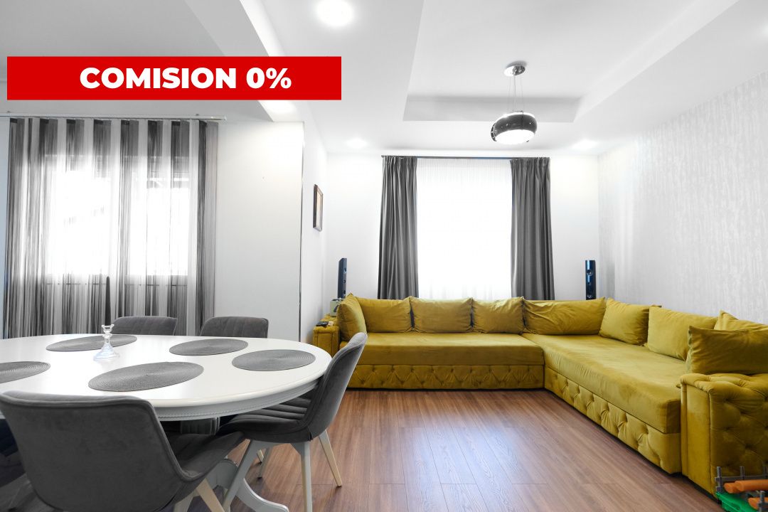 Eremia - Apartament 3 camere + studio | Scara interioara!