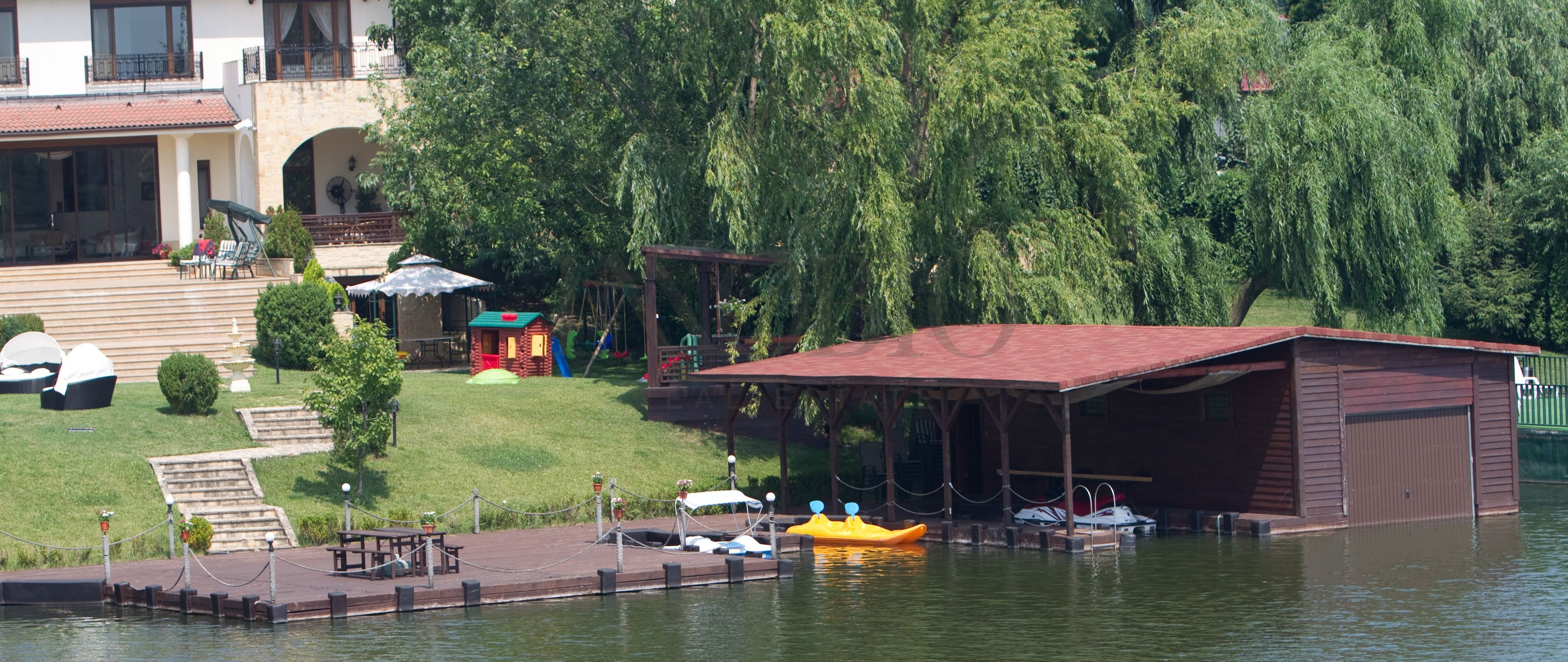 Vilă pe malul Lacului Snagov | 3.000 mp teren | 90 m deschidere lac — fotografia 9