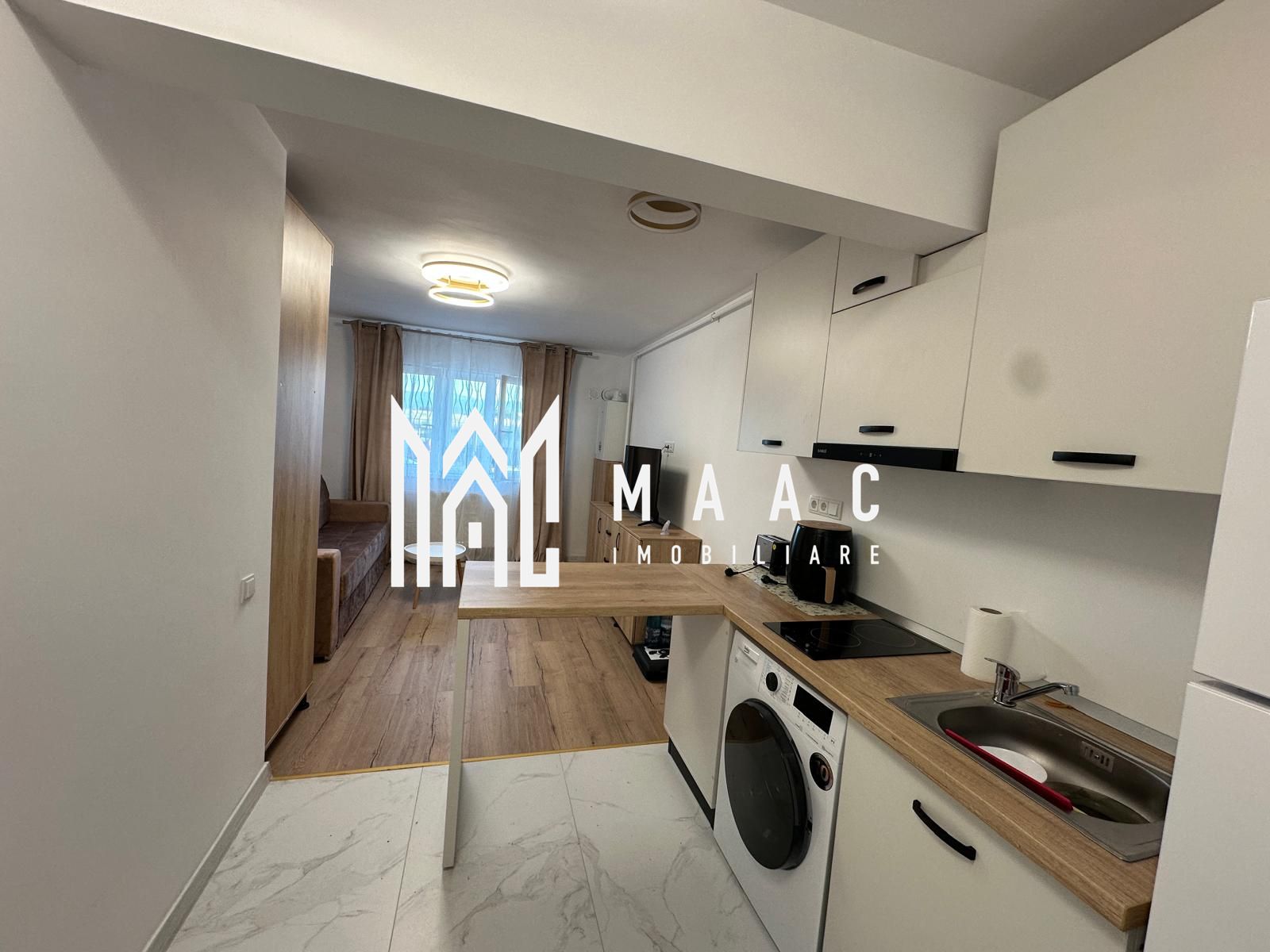 Apartament 1 cameră | Lazaret, Sibiu | 21,5 mp, mobilat, parter