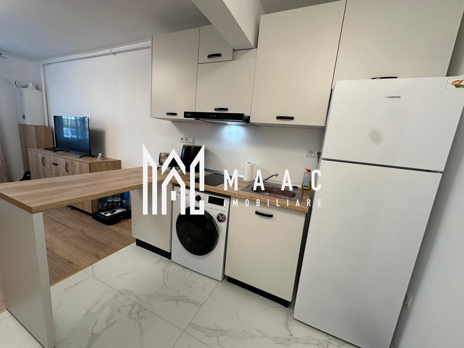 Apartament 1 cameră | Lazaret, Sibiu | 21,5 mp, mobilat, parter — fotografia 4
