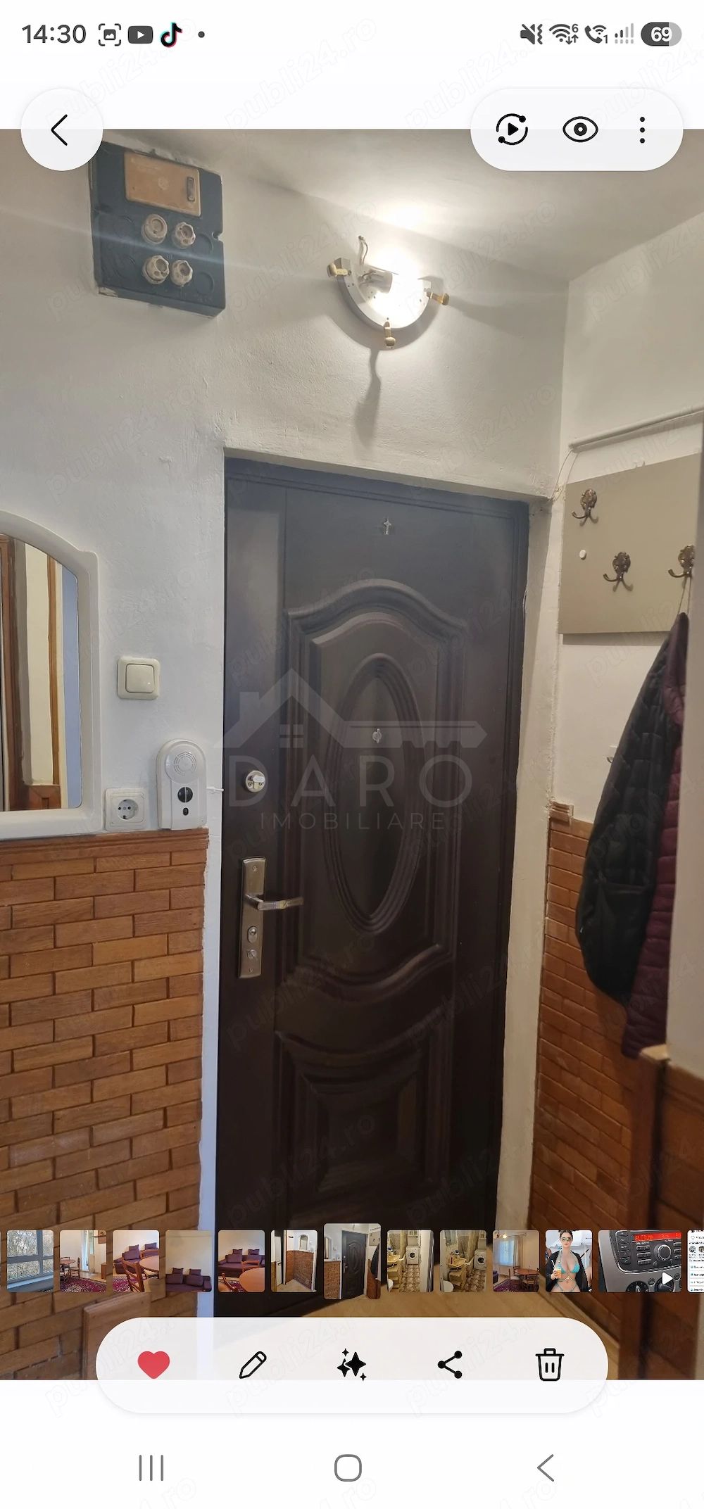 De inchiriat ap.cu o camera ,bucatarie baie,zona Tudor,Targu Mures,zona linistita. — fotografia 5
