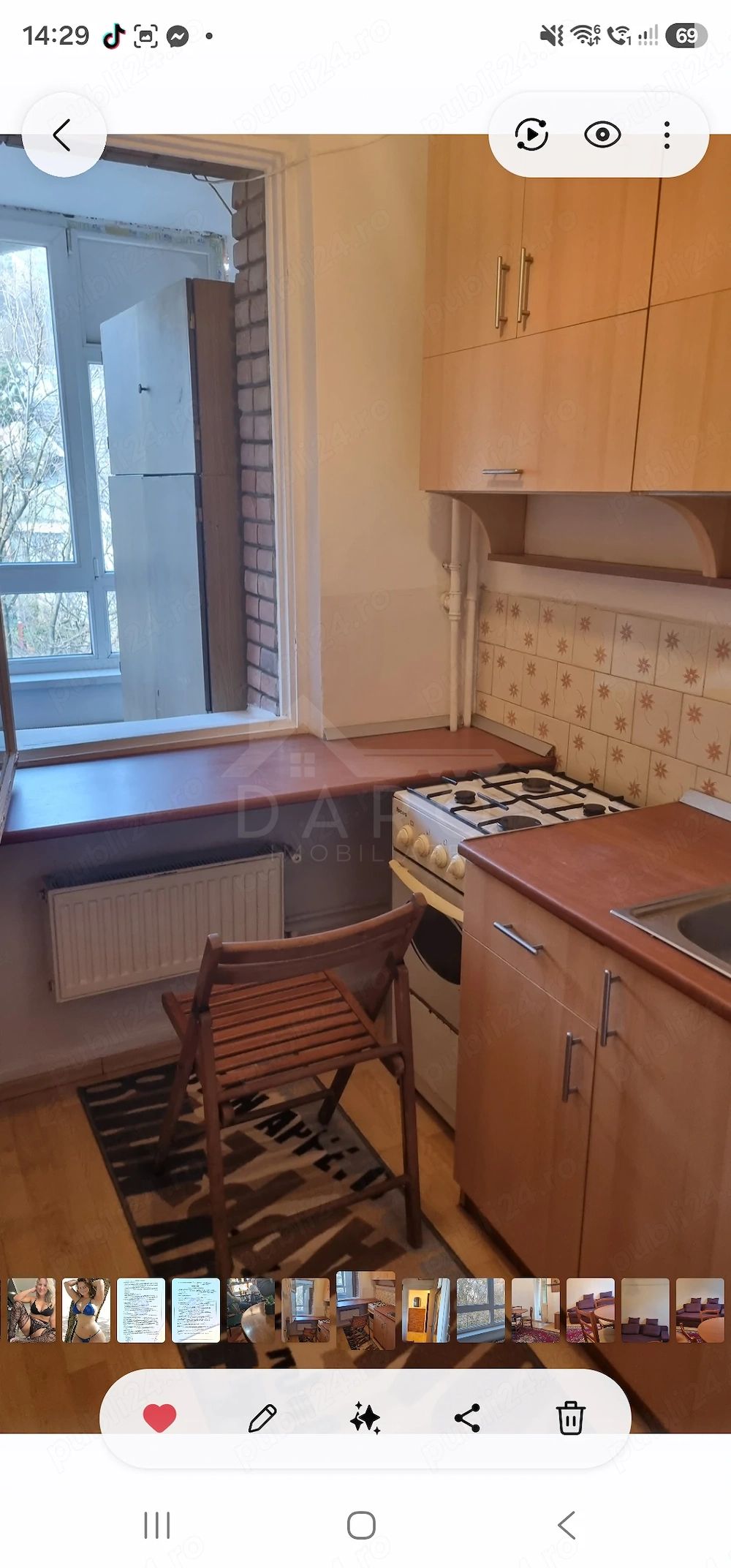 De inchiriat ap.cu o camera ,bucatarie baie,zona Tudor,Targu Mures,zona linistita. — fotografia 6
