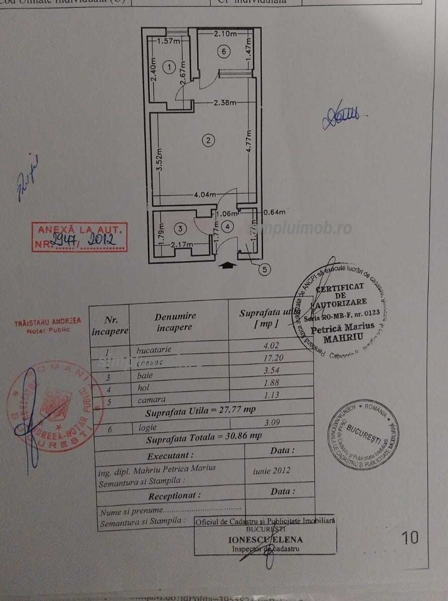 Garsoniera Salajan Titan etaj 5|10 Metrou Grigorescu — fotografia 8