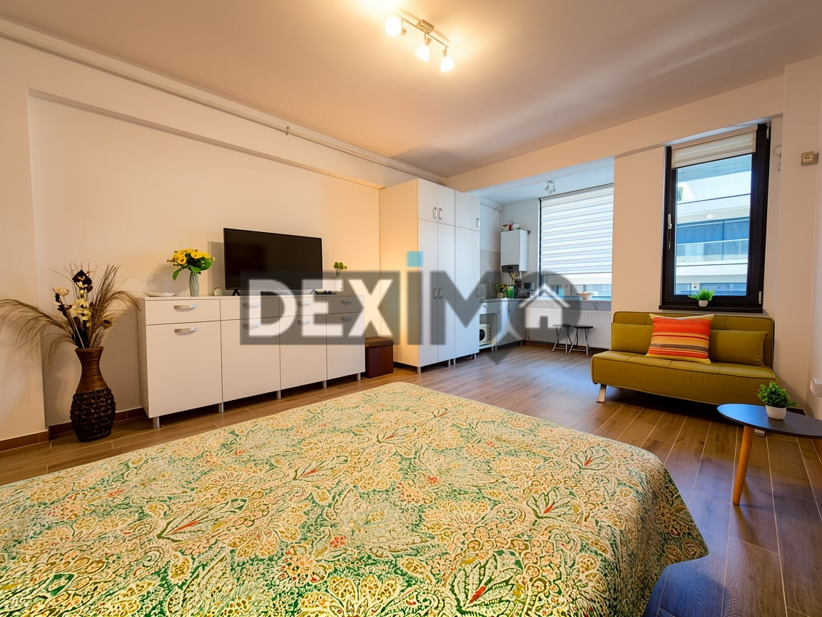 Apartament 1 cameră, Promenada Navodari, confort lux, etaj 5 — fotografia 3