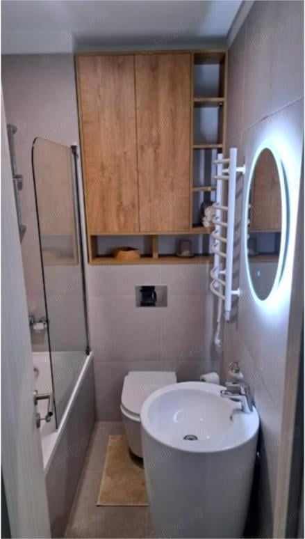 Herastrau (Parcului 20), apartament 2 camere, complet decomandat, bloc nou — fotografia 6
