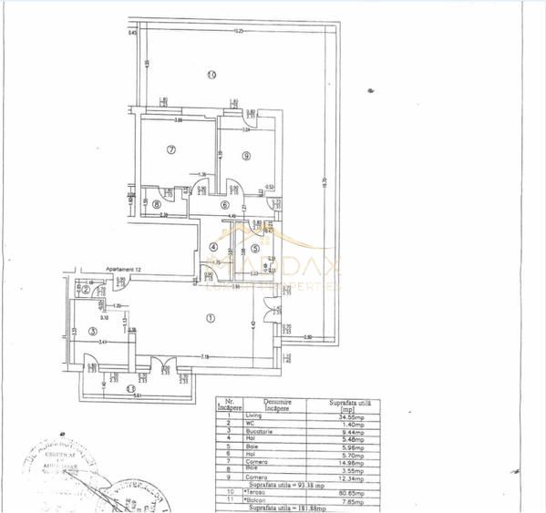 Inchiriere 3 camere Herastrau/Lux/Parcare /Boxa/Gradina Proprie — fotografia 15
