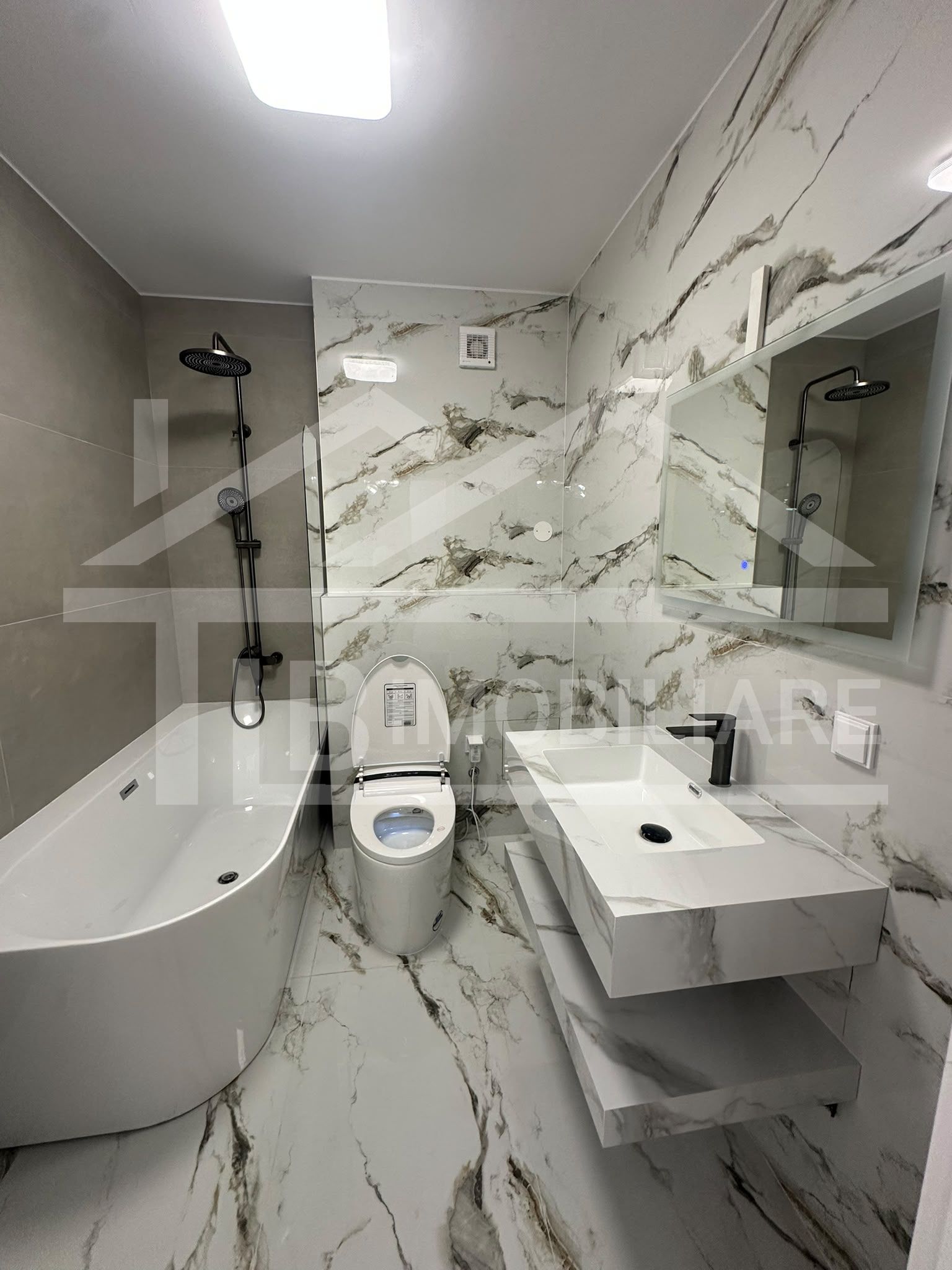 Apartament cu 3 camere, 75mp, parcare, Zona Green Residence — fotografia 6