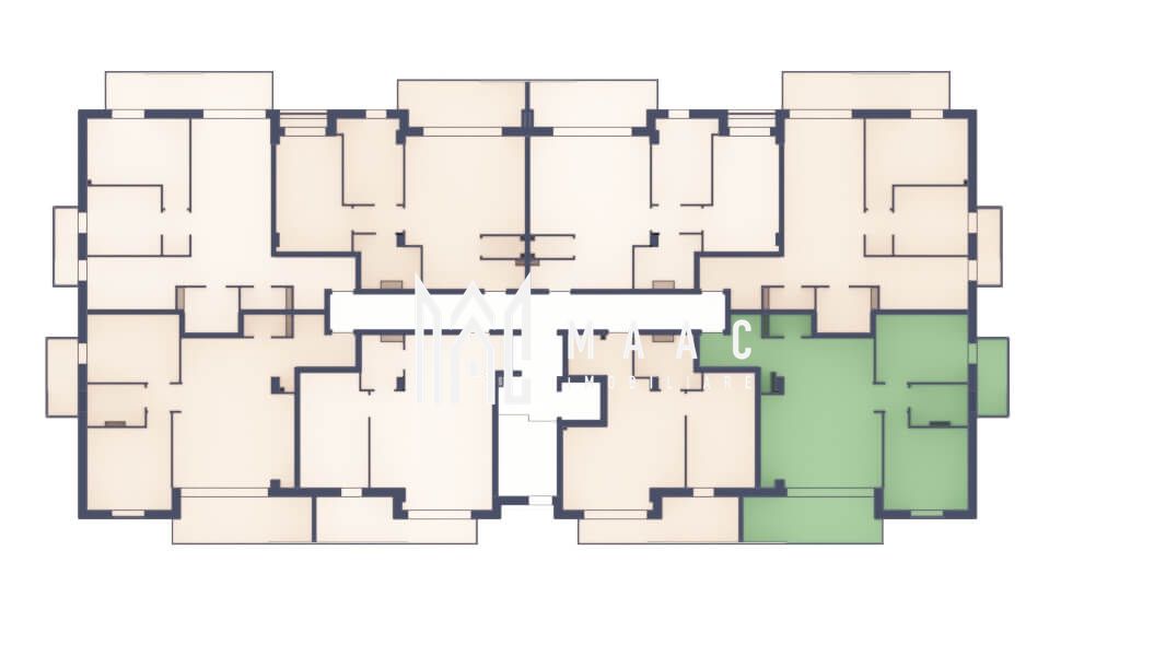 Apartament 3 camere | Balcoane 16.2 mp | Etaj 1 | Turnisor — fotografia 6