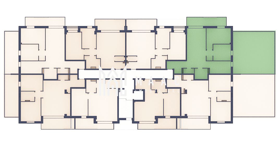 Apartament 3 camere | Balcoane/Terase 31.7 mp | Gradina ca. 61mp | Turnisor — fotografia 6