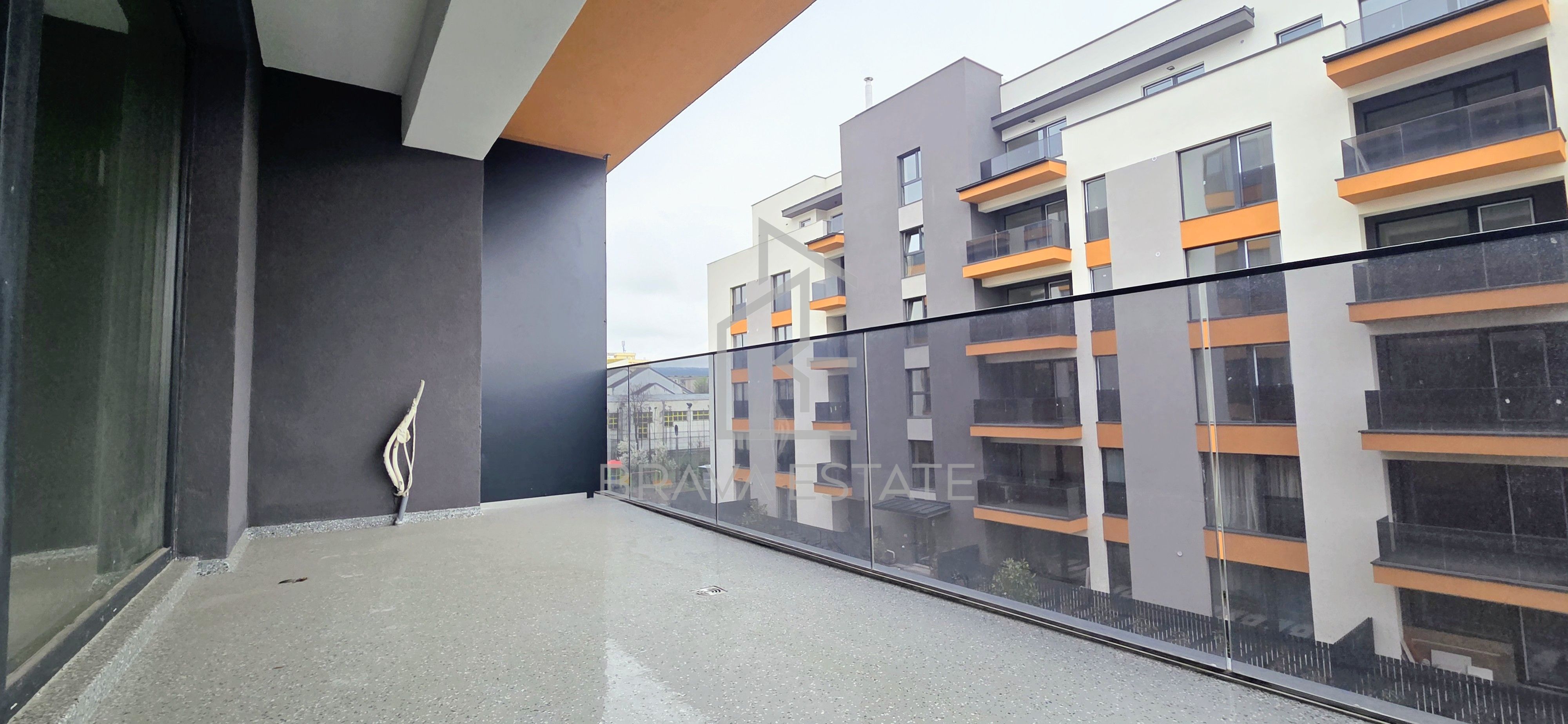 COMISION 0%!Apartament 2 camere,61mp, terasă,semifinisat, Intre Lacuri