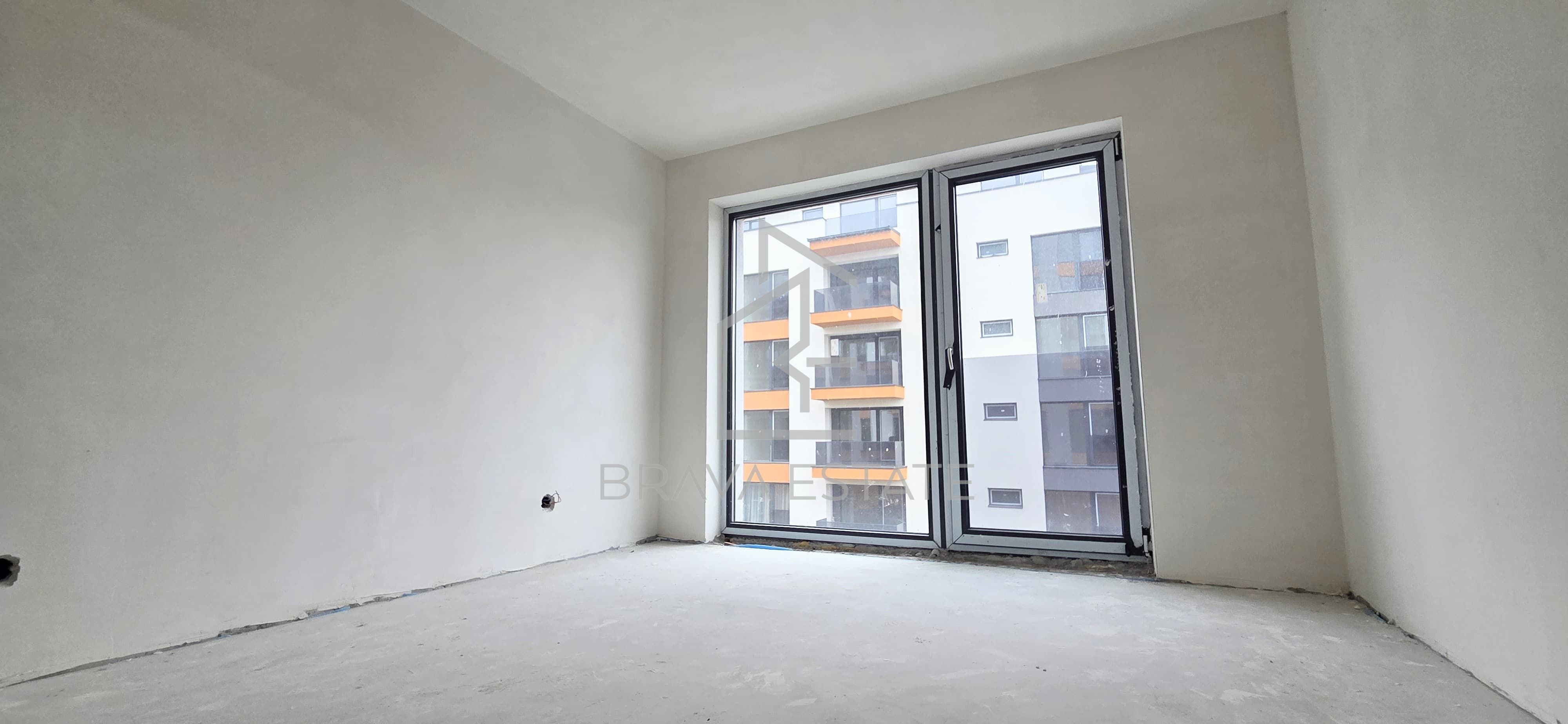 COMISION 0%!Apartament 2 camere,61mp, terasă,semifinisat, Intre Lacuri — fotografia 5