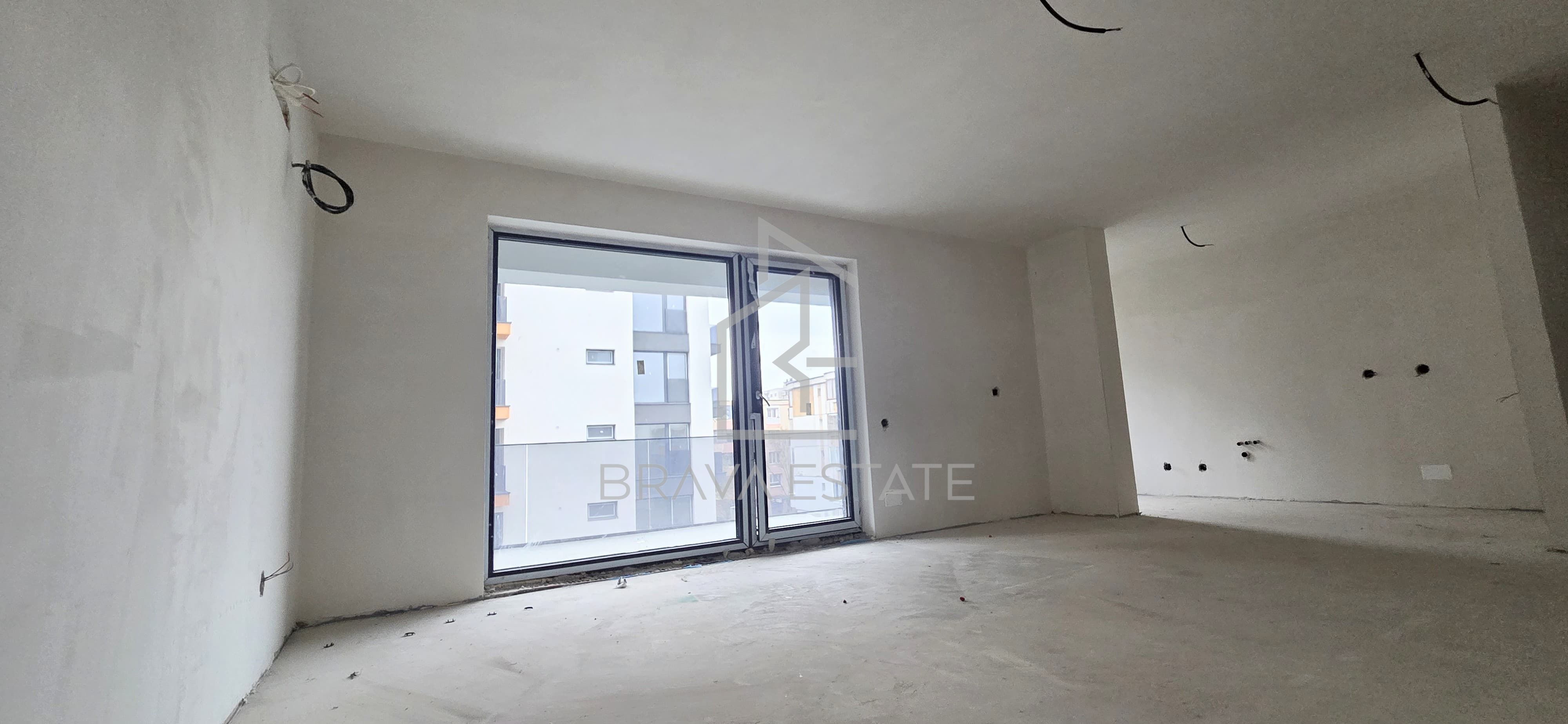 COMISION 0%!Apartament 2 camere,61mp, terasă,semifinisat, Intre Lacuri — fotografia 8