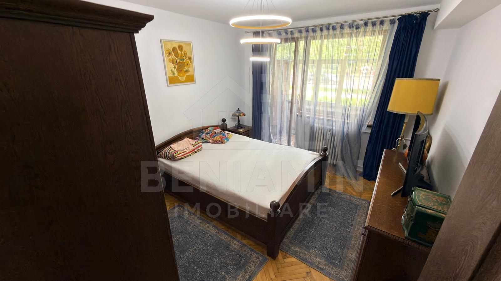 Apartament 3 camere Calea Bucuresti parter mobilat si utilat 56mp — fotografia 5