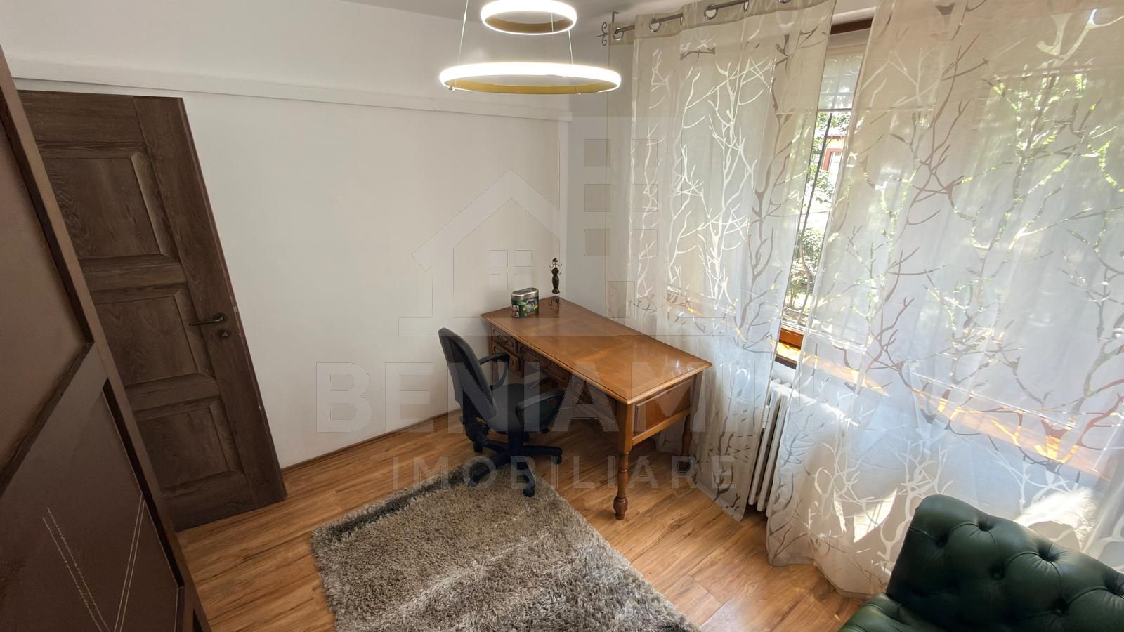 Apartament 3 camere Calea Bucuresti parter mobilat si utilat 56mp — fotografia 7