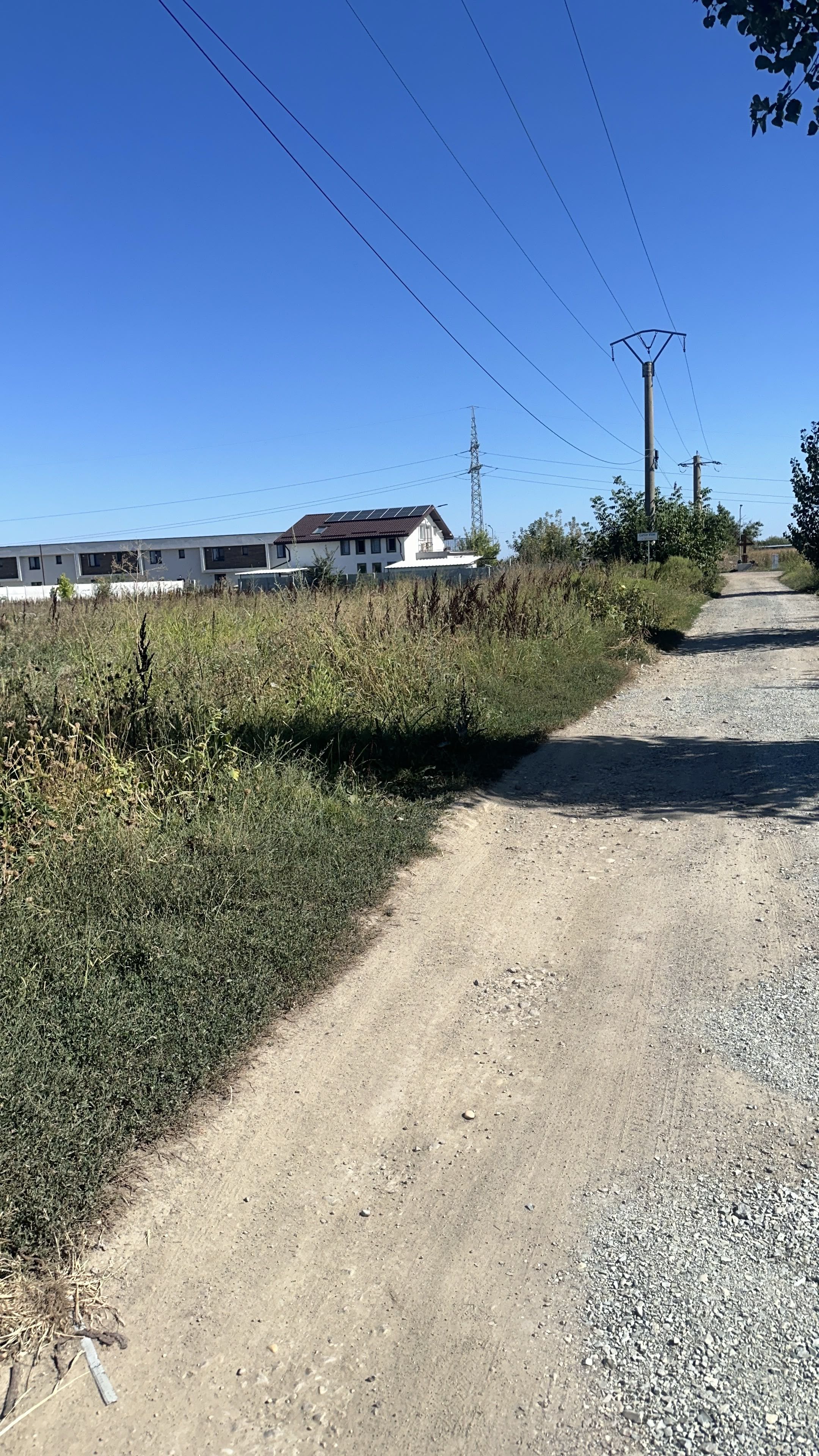 Teren intravilan 3645mp localitate 1 Decembrie zona rezidentiala