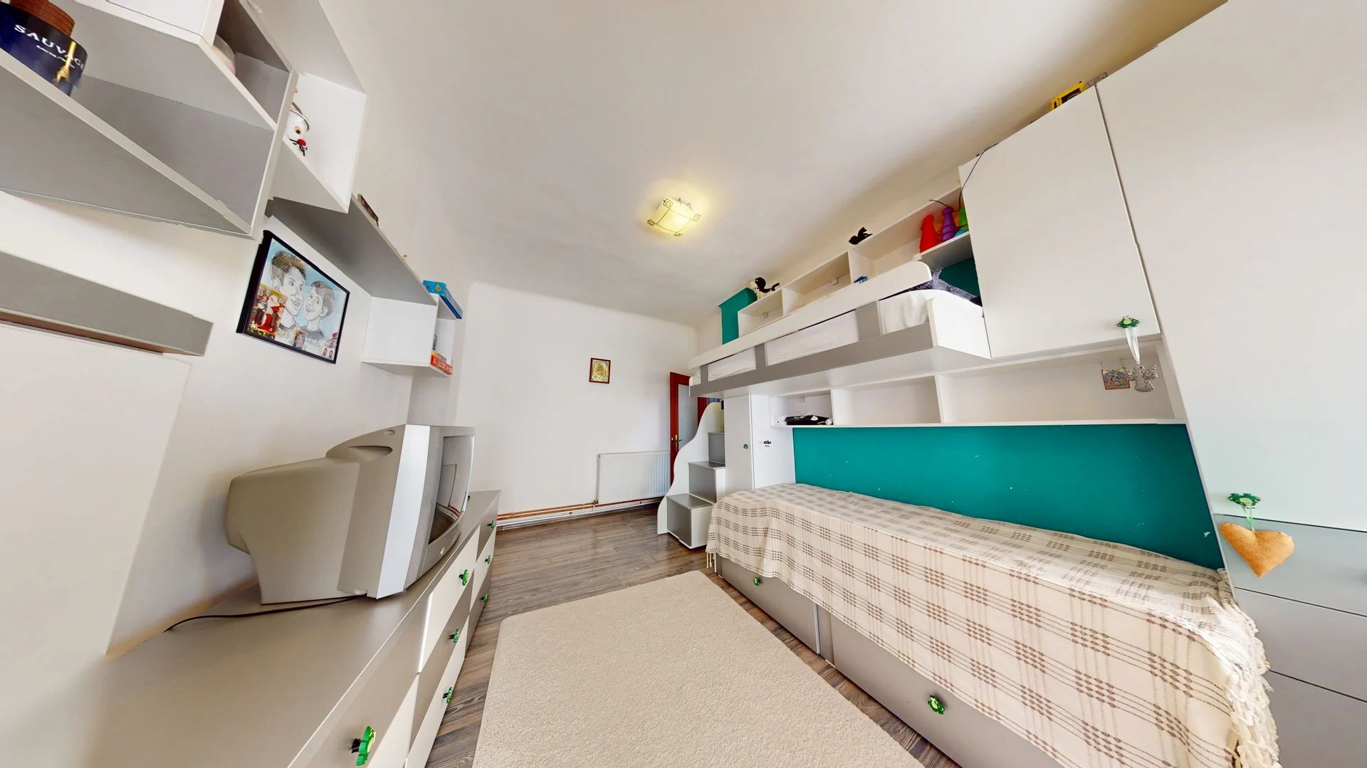 Apartament cu 3 camere,86mp ,etaj de casa,zona Onix — fotografia 17