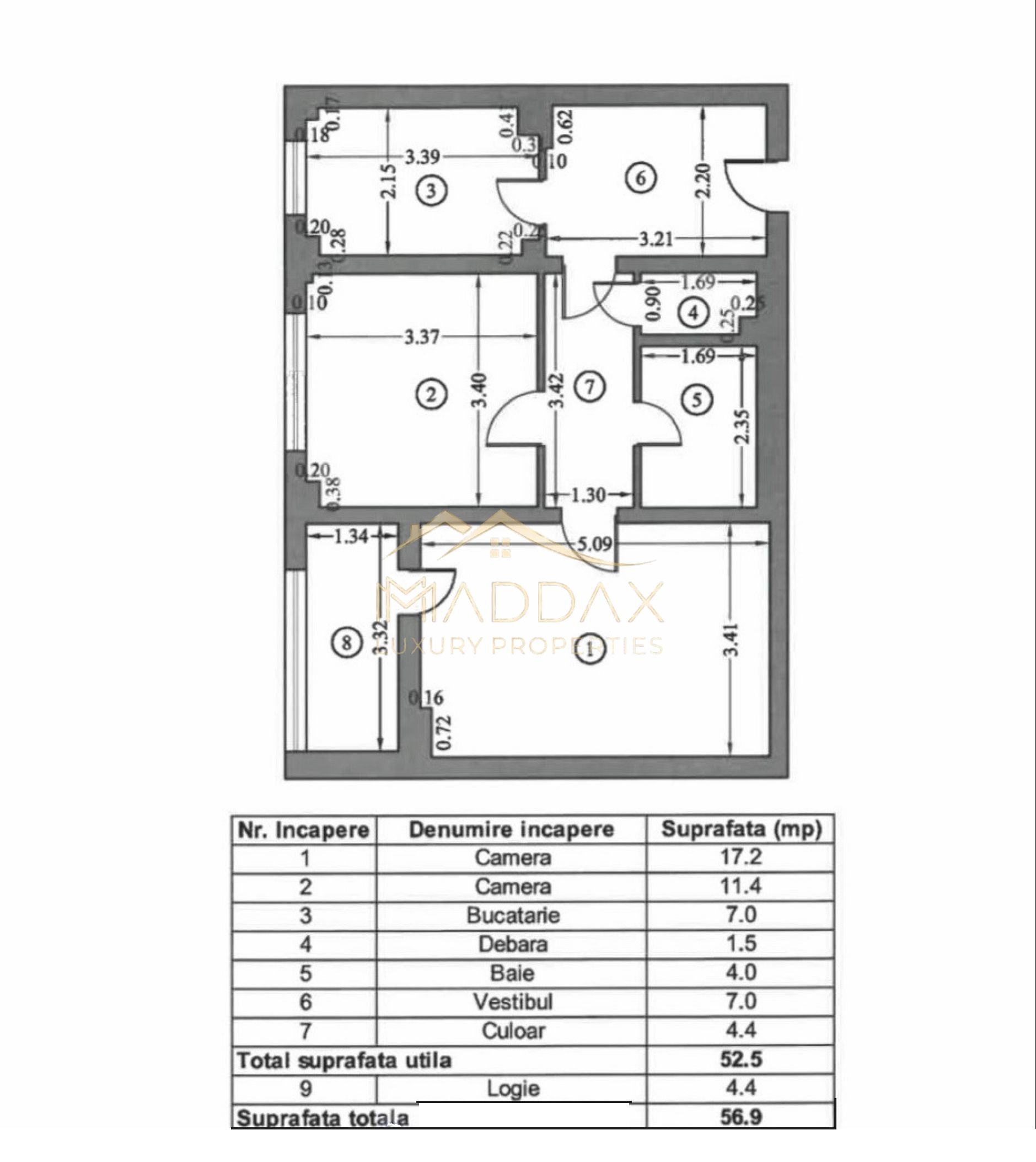 Apartament 2 camere * 52.5 mp* // Turda – Domenii — fotografia 6