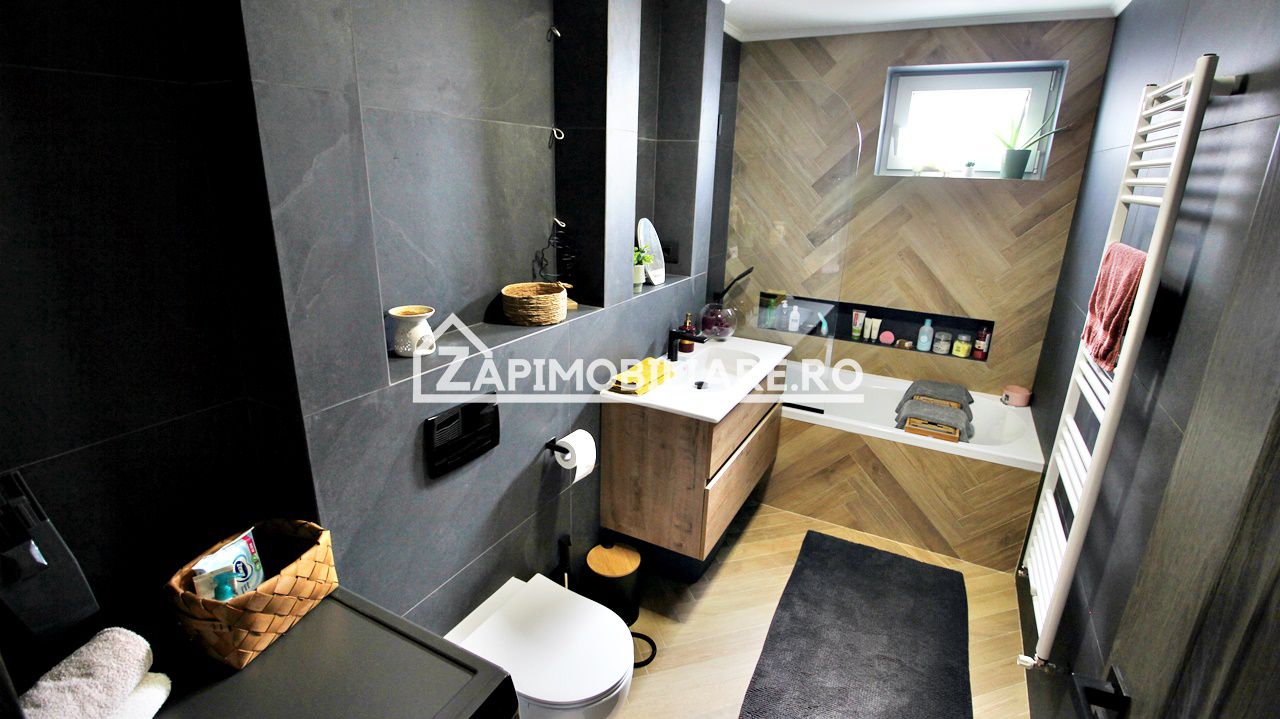 Apartament 3 camere,2 băi, mobilat LUX 82mp, cartier Maurer — fotografia 7
