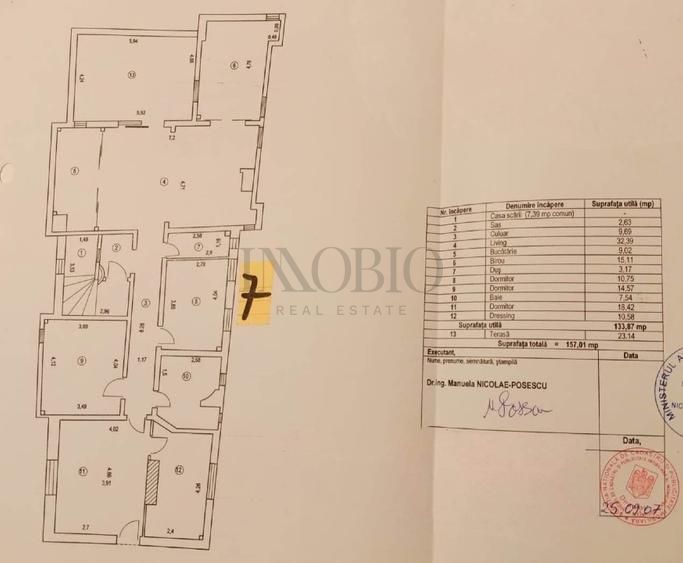 Apartament 5 camere / Parc Kiseleff / Vilă interbelică — fotografia 16