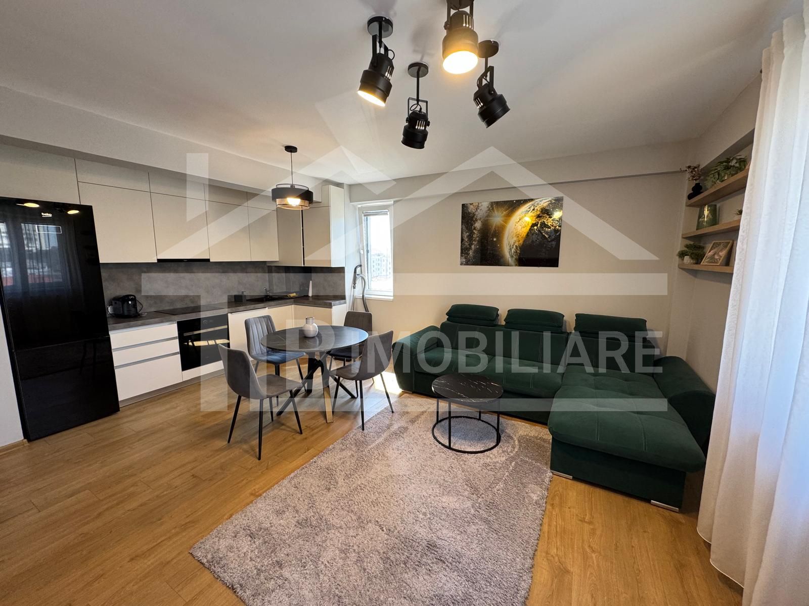Apartament cu 2 camere, 55mp,  parcare, Zona Tudor