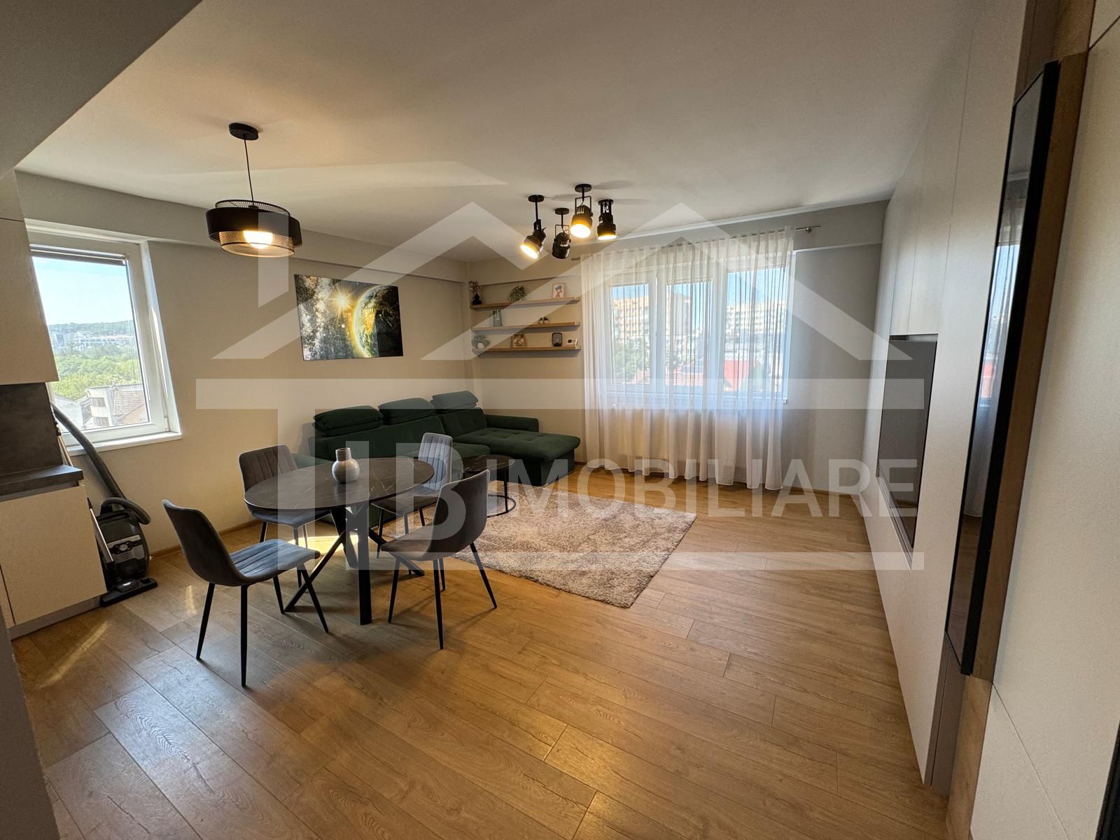 Apartament cu 2 camere, 55mp,  parcare, Zona Tudor — fotografia 5