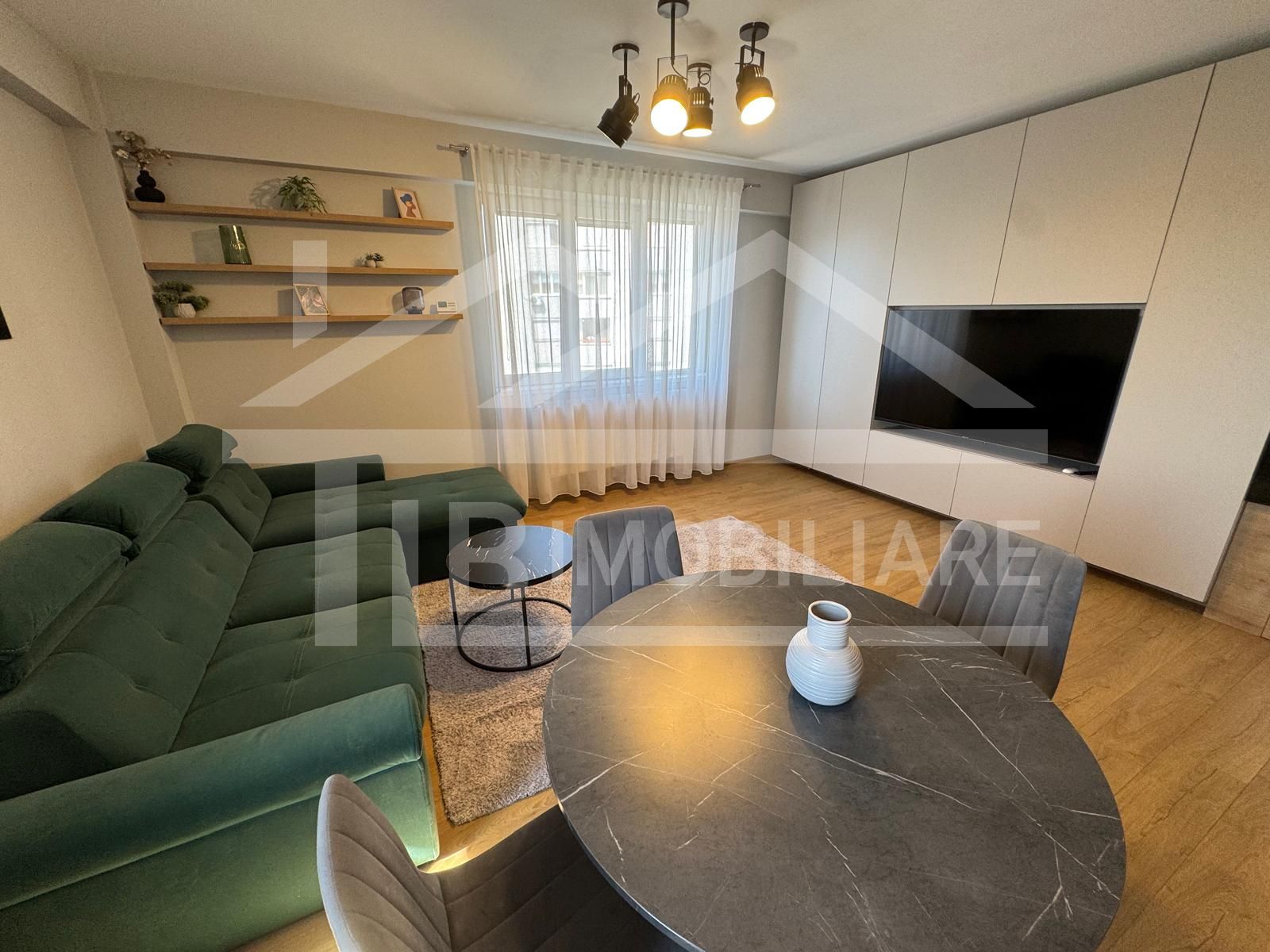 Apartament cu 2 camere, 55mp,  parcare, Zona Tudor — fotografia 6