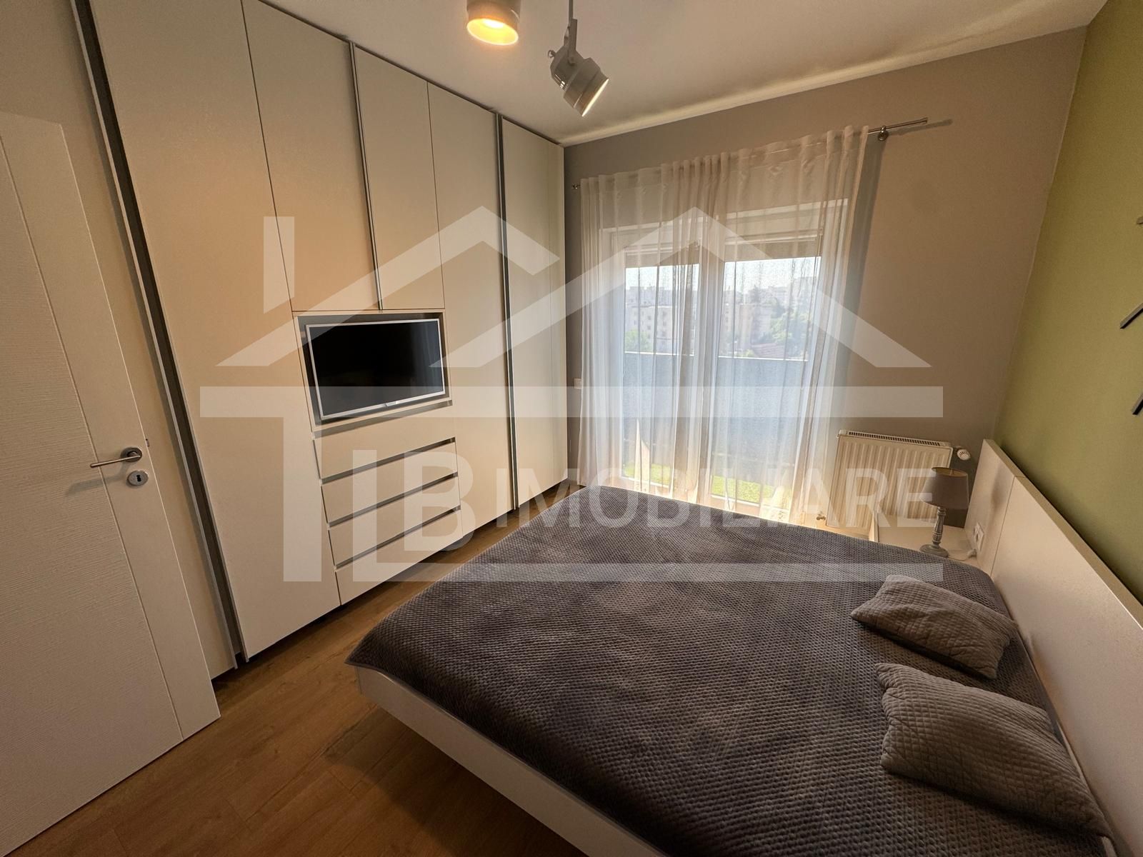 Apartament cu 2 camere, 55mp,  parcare, Zona Tudor — fotografia 7