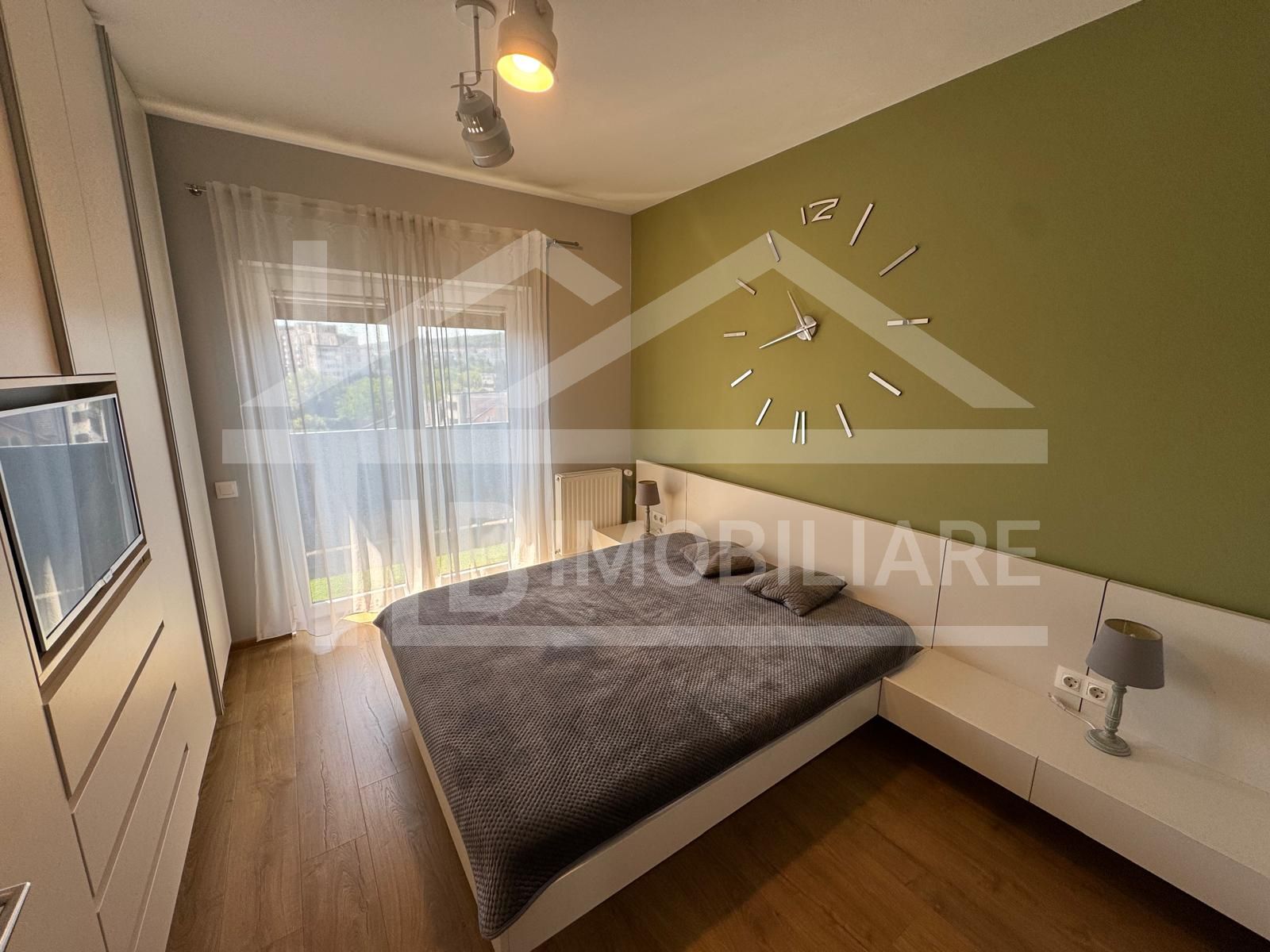 Apartament cu 2 camere, 55mp,  parcare, Zona Tudor — fotografia 9