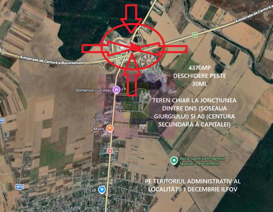 Teren la Joncțiunea dintre A0 și DN5 — fotografia 5