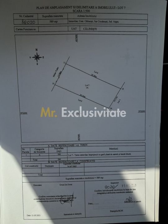 Teren  intravilan intrare Calinesti! — fotografia 6