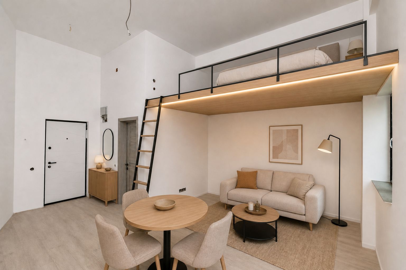 Garsoniere noi cu balcon | Predare la cheie | Pinilor Residence