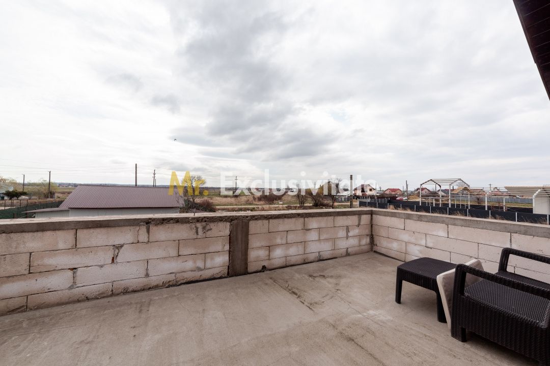 Casa P+M, 120mp utili, teren 477mp, Bradu, AG — fotografia 11