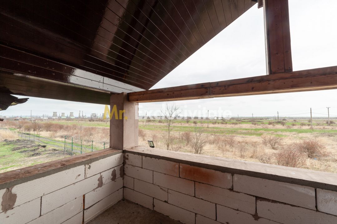 Casa P+M, 120mp utili, teren 477mp, Bradu, AG — fotografia 12