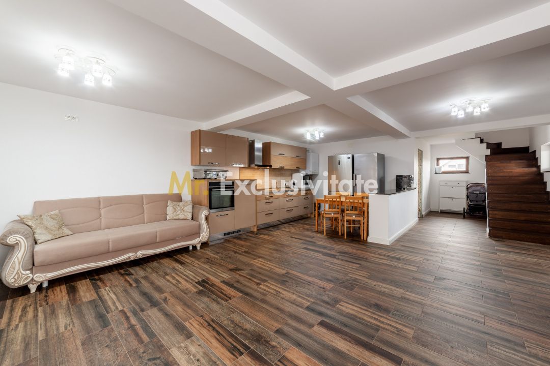 Casa P+M, 120mp utili, teren 477mp, Bradu, AG — fotografia 13