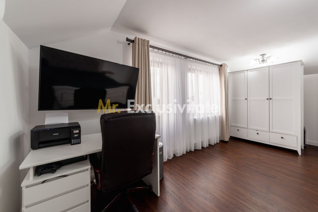 Casa P+M, 120mp utili, teren 477mp, Bradu, AG — fotografia 15