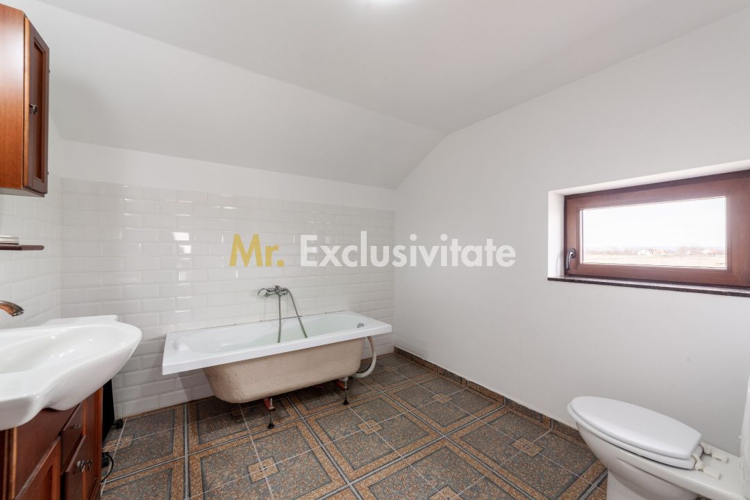 Casa P+M, 120mp utili, teren 477mp, Bradu, AG — fotografia 19