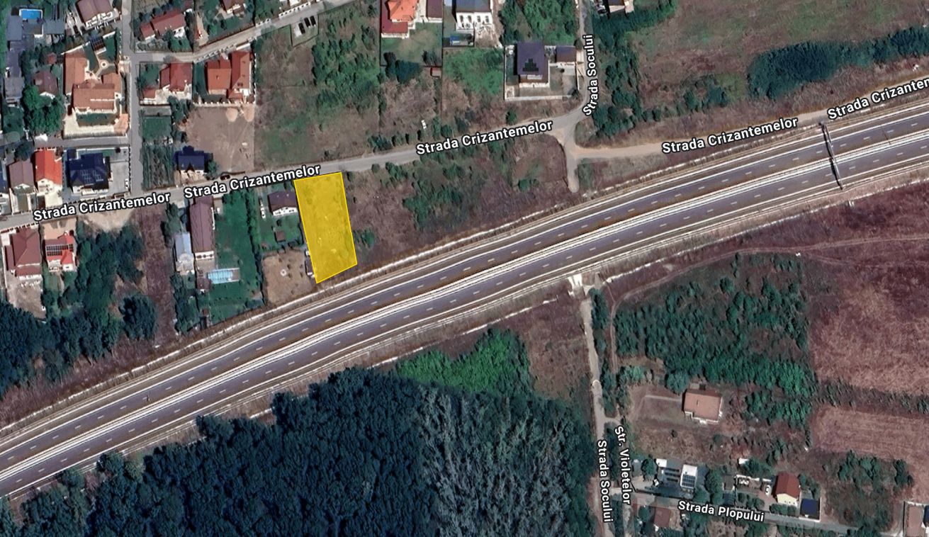 Teren 1000 mp I toate utilitatile I Excelenta pozitie langa padure