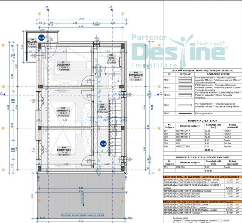 MIROSLAVA CENTRU, Proiect 7 CASE INDIVIDUALE, 179.900 € + TVA — fotografia 11