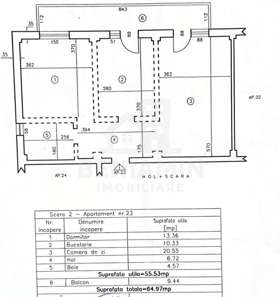 2 Camere- Decomandat-65mp-CT-Mobilat-Utilat-Loc De Parcare-Craiovita — fotografia 10