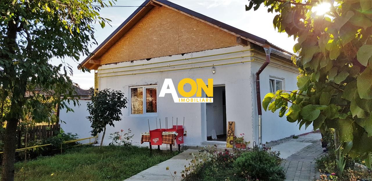 Casa de inchiriat, 2 camere, 250 mp teren, curte comuna, zona Centru