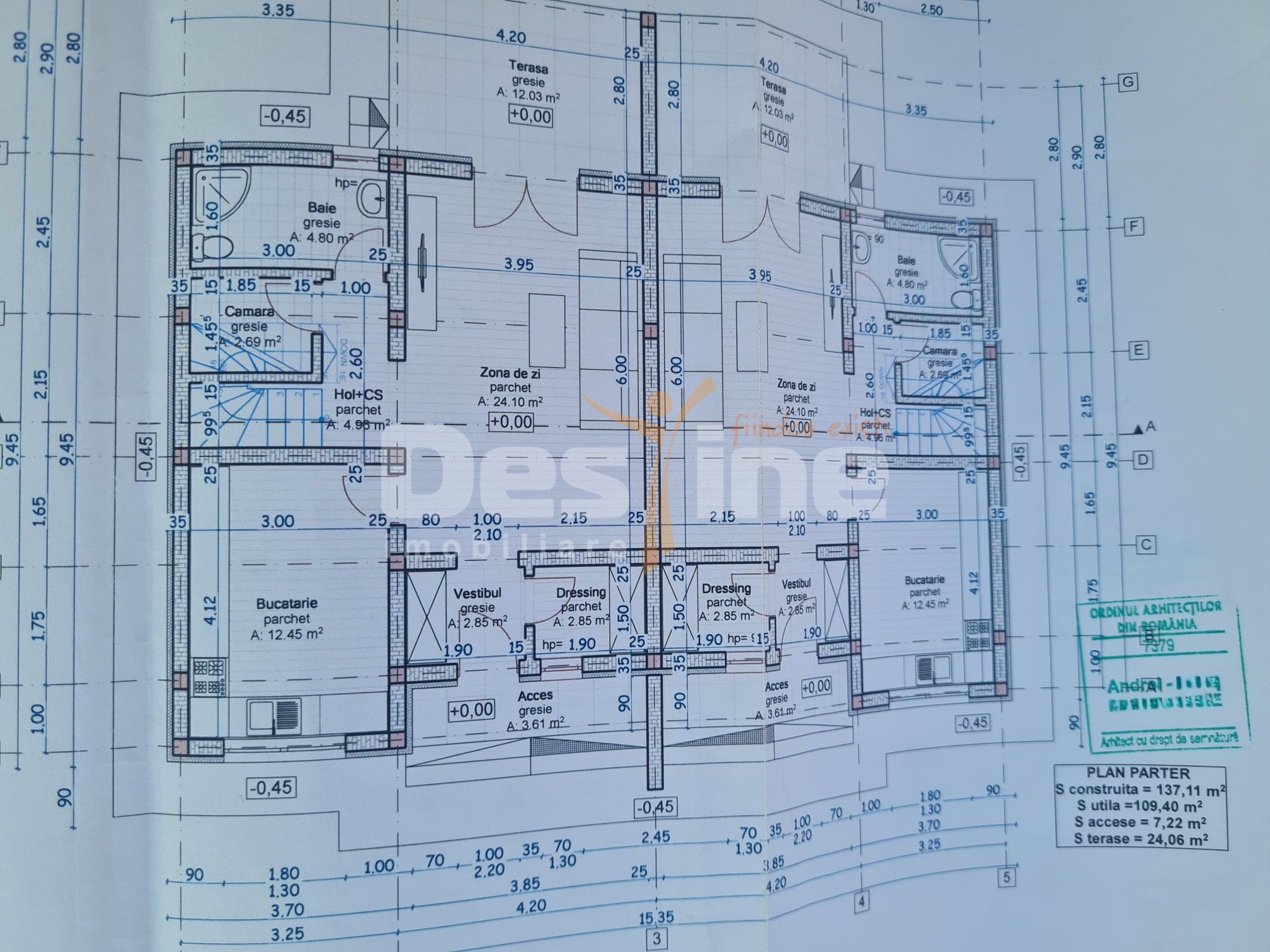 Duplex  în Miroslava – 4 camere, 105 mp utili, teren 300 mp — fotografia 10