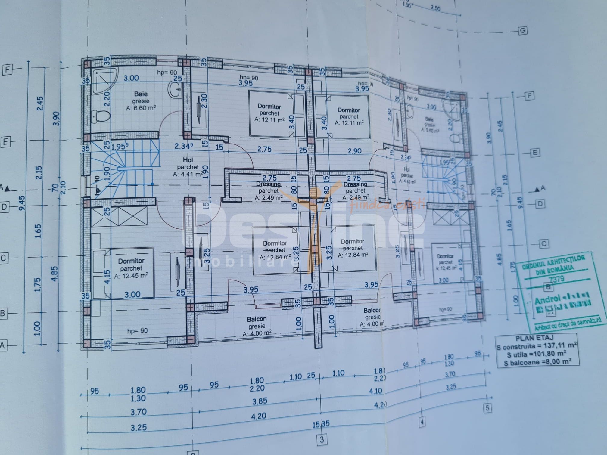 Duplex  în Miroslava – 4 camere, 105 mp utili, teren 300 mp — fotografia 9